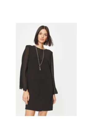 Rochie dama - 303608965 - Poliester - Negru