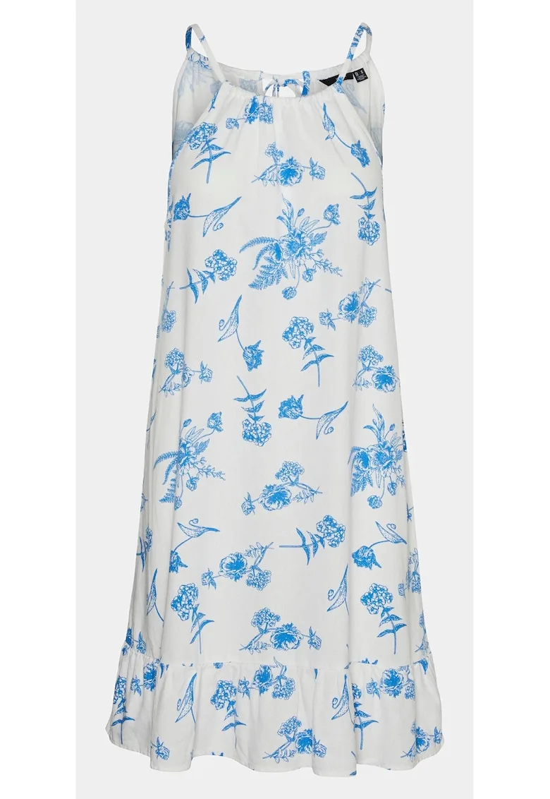 Rochie dama - 303612269 - Alb - Viscoza