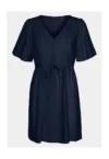 Rochie dama -  303612337 - Albastru inchis - Viscoza