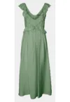 Rochie dama -  303612429 - Verde - Viscoza