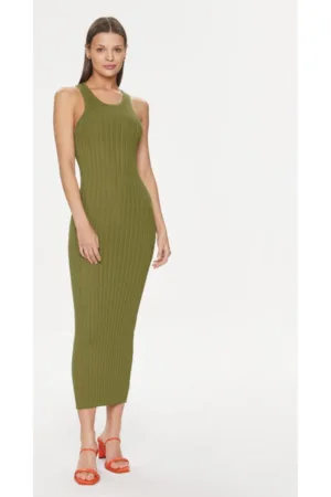 Rochie dama -  303614126 - Viscoza/Nylon - Verde
