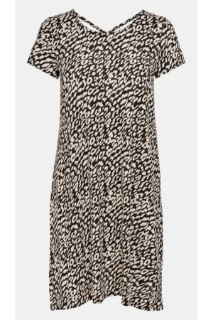 Rochie dama - 303618681 - Negru - Viscoza