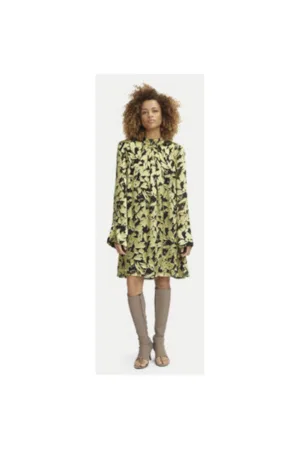 Rochie dama -  303619794 - Viscoza/Matase - Verde