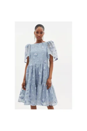 Rochie dama -  303620011 - Poliester/Poliamida - Albastru