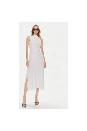 Rochie dama - 303647445 - Bumbac organic - Alb