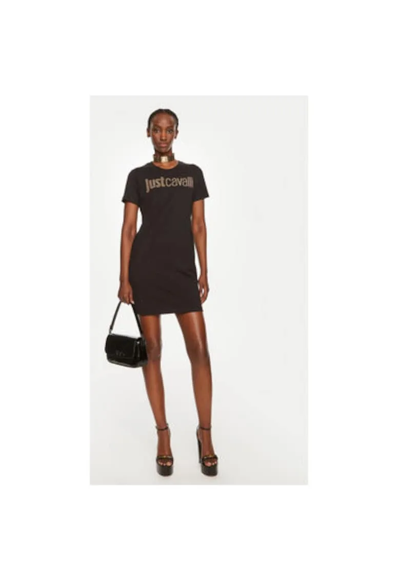 Rochie dama - 303655310 - Bumbac - Negru