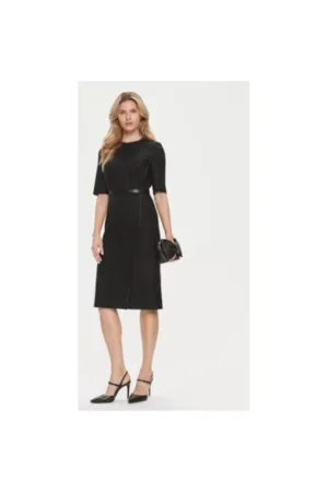 Rochie dama - 303660475 - Lana - Negru