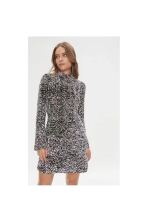 Rochie dama - 303666439 - Poliester - Negru