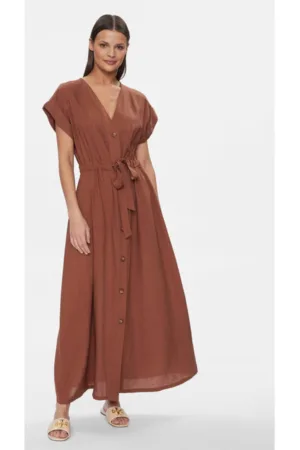Rochie dama - 303688264 - Tencel/In - S INTL - Bej