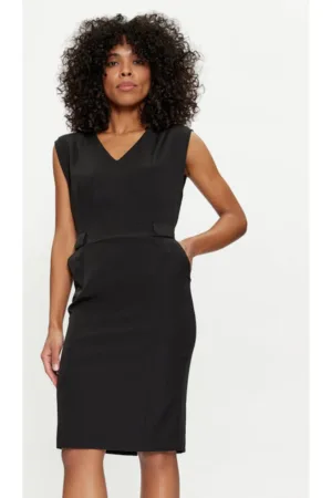 Rochie dama -  303689940 - Poliester - Negru
