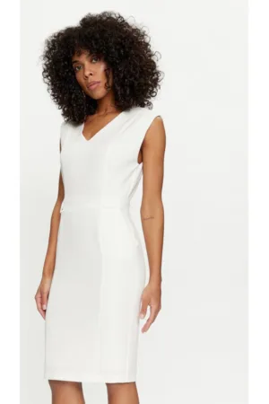 Rochie dama -  303689957 - Poliester - Alb