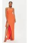 Rochie dama -  303690540 - Poliester - Portocaliu