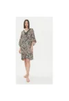 Rochie dama -  303690908 - Viscoza - Negru