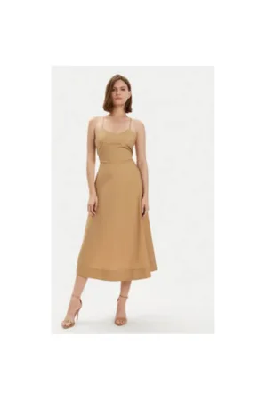 Rochie dama -  303692988 - Bumbac - Bej