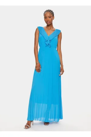 Rochie dama - 303698867 - Poliester - Albastru