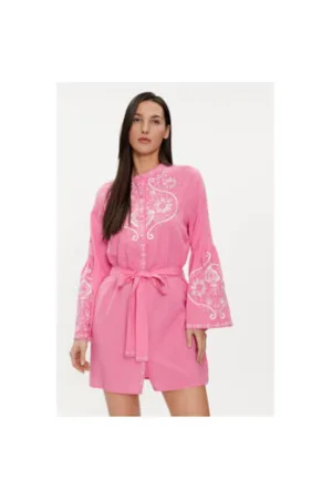 Rochie dama - 303700812 - Bumbac/In - Roz