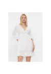 Rochie dama -  303756246 - Bumbac - Alb