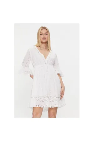 Rochie dama -  303756246 - Bumbac - Alb