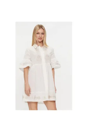 Rochie dama -  303756291 - Bumbac - Alb