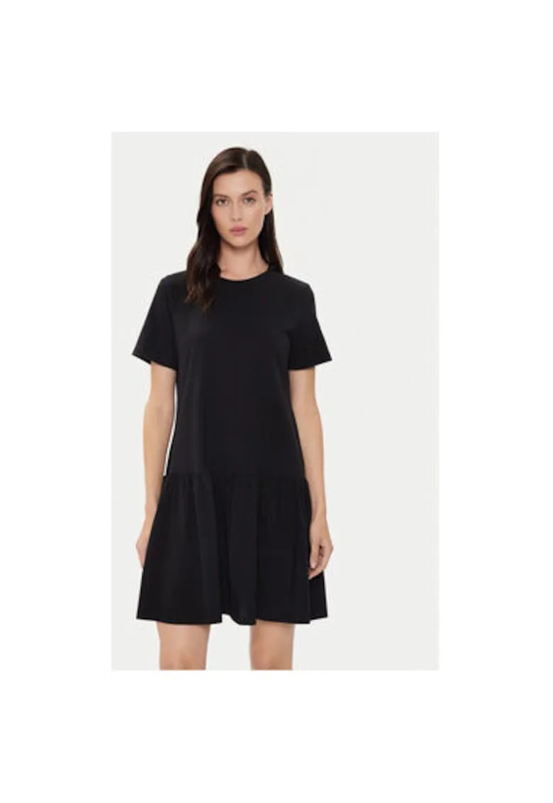 Rochie dama - 303802080 - Bumbac - Negru