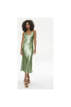 Rochie dama - 303807078 - Poliester/Poliester reciclat - Verde
