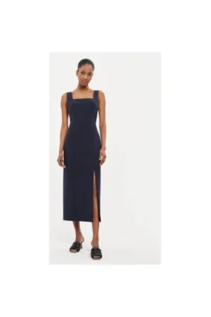 Rochie dama - 303808914 - Poliester/Viscoza - Albastru