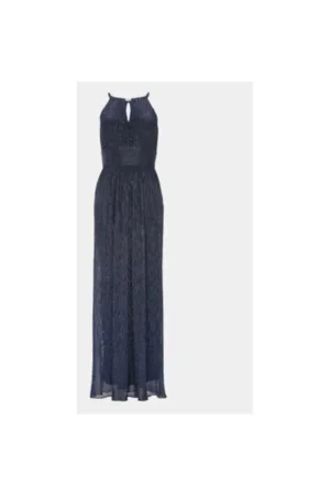 Rochie dama - 303863654 - Poliester/Fibre metalice - Albastru