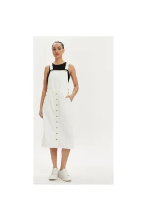 Rochie dama - 303866679 - Bumbac - Alb