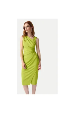 Rochie dama - 303880804 - Poliester - Verde