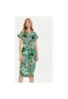Rochie dama -  303880934 - Poliester - Verde