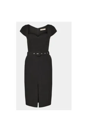 Rochie dama - 303885793 - Poliester - Negru