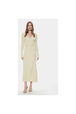 Rochie dama - 303891206 - Viscoza/Poliamida - Verde