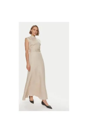 Rochie dama - 303891213 - In/Lyocell - Bej