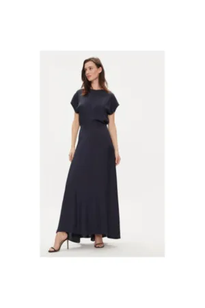 Rochie dama - 303891220 - Acetat - Albastru