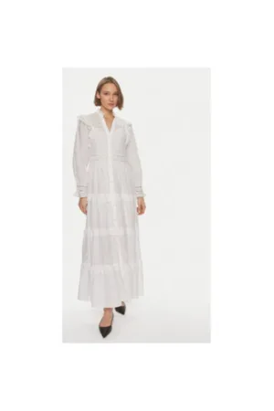 Rochie dama - 303891244 - Lyocell/Bumbac organic - Alb