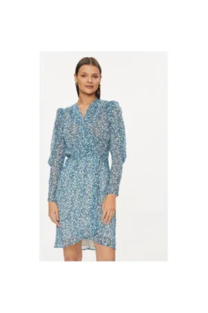 Rochie dama - 303917753 - Poliester reciclat - Albastru