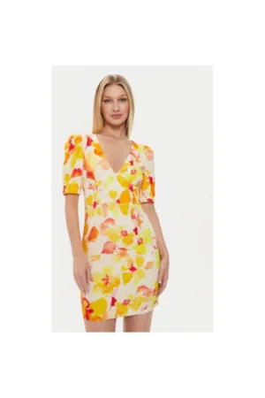 Rochie dama - 303918811 - Bumbac - Galben