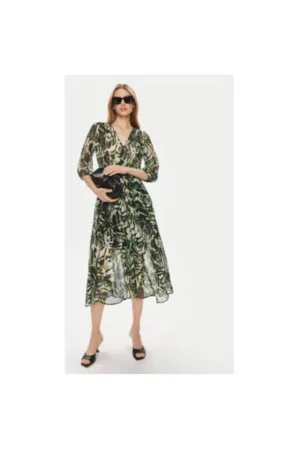 Rochie dama - 303918934 - Poliester reciclat/Poliester - 34 EU - Verde