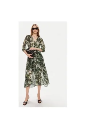 Rochie dama -  303918934 - Poliester reciclat/Poliester - Verde