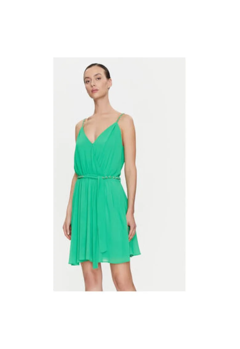 Rochie dama - 303920227 - Poliester/Poliester reciclat - Verde