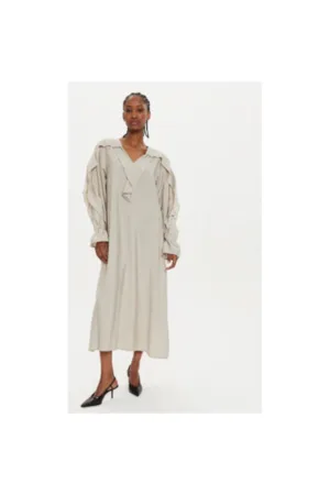 Rochie dama -  303941338 - Viscoza - Bej