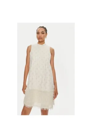 Rochie dama - 303956950 - Poliester/Poliamida - Bej