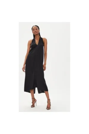 Rochie dama - 303956967 - Matase - Negru