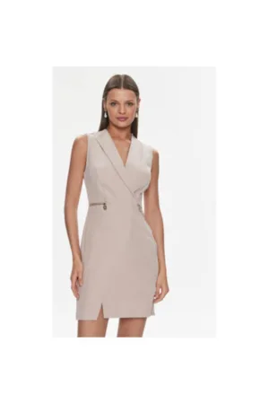 Rochie dama -  303992651 - Poliester - L INTL - Bej