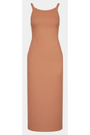 Rochie dama - 303995317 - Bej - Bumbac