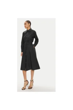 Rochie dama - 303997915 - Bumbac organic - Negru