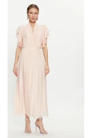 Rochie dama -  304080128 - Viscoza/Matase - Roz