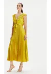 Rochie dama -  304080234 - Poliester - Galben