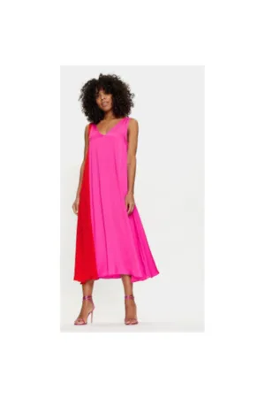 Rochie dama - 304118135 - Poliester reciclat/Poliester - Roz