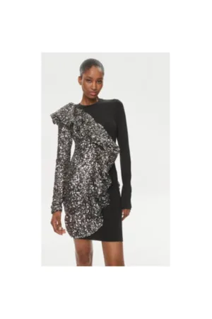 Rochie dama - 304120169 - Viscoza/Poliamida - 36 EU - Negru